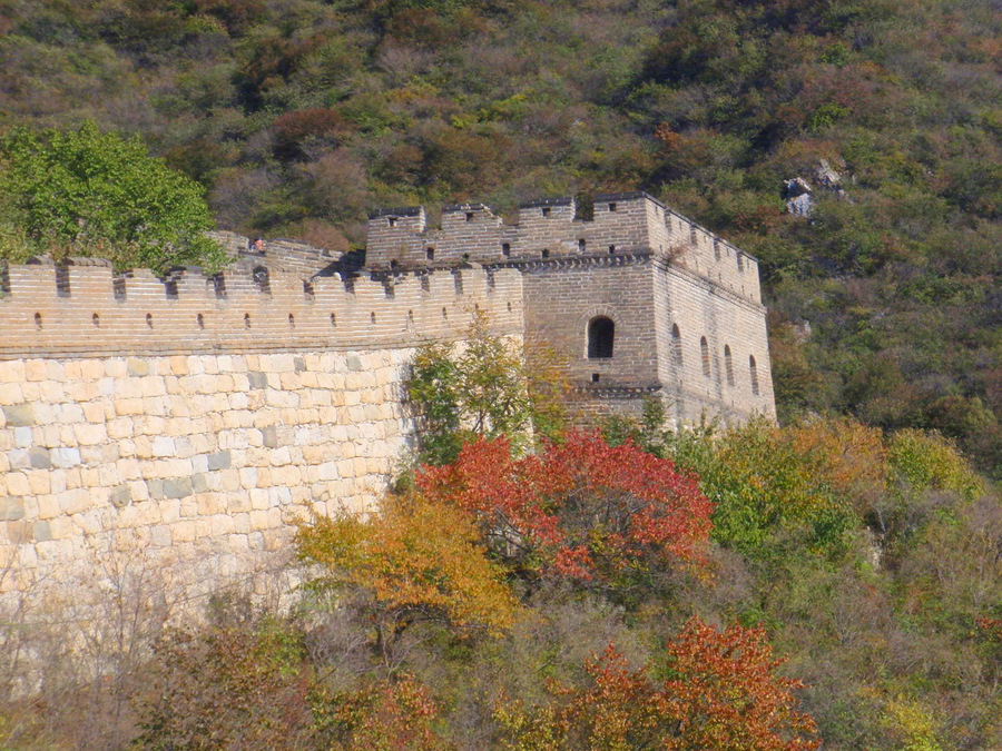 Views on the Great Wall of China.